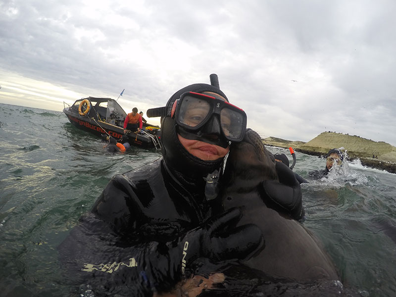 Snorkel con lobos Marinos en Puerto Madryn